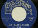 BILLY BLAND My Heart’s On Fire OLD TOWN 45 mod northern soul HEAR