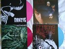 4 LP's Danzig 1, ll, & lll + 1987 Demos colored Vinyl Heavy Metal Record LOT