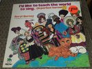 SEALED NEW I'd Like to Teach the World to Sing LP beryl Berney Peter Pan 8104