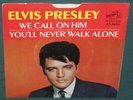 Elvis Presley 47-9600 We Call On Him  / You'll Never 45 Sleeve NM Original 1968