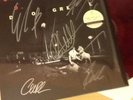 SIGNED-FONTAINES  DC-LP-RED MARBLED SWIRL VINYL-DOGREL-AUTOGRAPHED BY FIVE-M/UNP