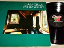 Five Leaves Left by Nick Drake (Vinyl LP) Antilles A1/A1 Sterling