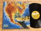 Def Leppard - First Strike LP Flash Belgium 1985 Hard Rock Metal Ultrasonic VG++