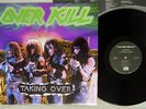 OVERKILL TAKING OVER MEGAFORCE WORLDWIDE/ATLANTIC 81735-1 US VINYL LP