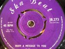 DANDY   Rudy A Message To You   SKA BEAT JB 273 VG