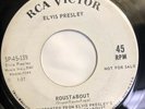 ELVIS PRESLEY   ROUSTABOUT / ONE TRACK HEART   RCA VICTOR SP-45-139 PROMO -Rare