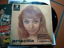 ATTENZIONE SOLO COPERTINA/ONLY SLEEVE EP PRISCILLA GIORGIO GABER VG+/EX