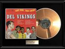 THE DEL VIKINGS THEY SING & SWING RARE LP GOLD METALIZED RECORD NON RIAA AWARD