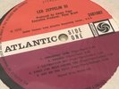 LED ZEPPELIN III: 1970 UK ATLANTIC RED/PLUM PRESS A5/B5 Peter Grant Credit
