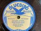 Bluebird 6198 Jimmie Rodgers OLD LOVE LETTER 78 rpm Country E- 1933 LAST session