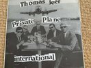 Thomas Leer. 7inch vinyl . Private Plane
