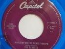 Beatles - While My Guitar Gently Weeps Blackbird - blue vinyl jukebox NOS