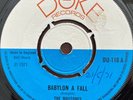 THE MAYTONES Babylon A Fall TONY KING Version Buggy  DUKE DU116 1971 Vinyl EX