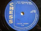 CHUCK BERRY  Run Rudolph Run / Merry Christmas Baby  CHESS 1958 Christmas Rock