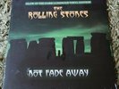 ROLLING STONES NOT FADE AWAY LP GLOW IN DARK SEALED