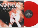 Samhain ?- Final Descent LP RED VINYL Misfits Glenn Danzig Undead Goth Rock Punk