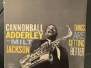 Cannonball Adderley Things Are Getting Better Original Riverside  12-286