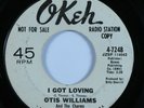 Northern Soul 45 OTIS WILLIAMS I Got Loving OKEH promo HEAR