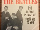 The Beatles - Please Please Me/From Me To You 45 w/Picture Sleeve Vee Jay