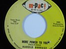 Northern Soul 45 HAROLD BURRAGE More Power To You M-PAC  HEAR