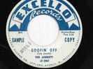 TED JARRETT 45RPM ''56 EXCELLO GOOFIN' OFF HOT R&B ROCKER PROMO VG+++ VINYL
