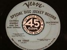 CATFISH KNIGHT AND THE BLUE EXPRESS  Deathwish/ Keep From Cryin' PROMO VERVE