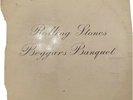 BEGGARS BANQUET- ROLLING STONES VINYL LP SKL 4955 1968