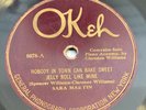 1923 prewar blues SARA MARTIN w/ CLARENCE WILLIAMS piano 78 rpm OKEH 8078