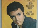 50's 45 rpm PICTURE SLEEVE (no record) Elvis Presley 