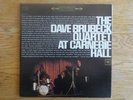 The Dave Brubeck Quartet at Carnegie Hall Columbia C2S 826 NM