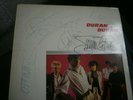 Duran Duran S/T Vinyl LP SIGNED by Group Members