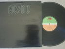 AC/DC BACK IN BLACK VINYL LP 1980 Atlantic Records K50735 Very Good + condition