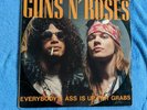 GUNS N' ROSES Everybody's Ass Is Up For Grabs 2x LP Hard Rock PMRC 887 RARE