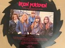 Iron Maiden 12” Limited Edition Picture Disc - 1988 TTS 1004- Saw Blade Style