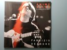 DISCO VINILE 33 GIRI 3LP FABRIZIO DE ANDRE' ANIME SALVE IL CONCERTO 1997 SEALED