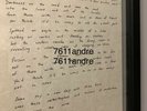 Calexico Handwritten Signed Lyrics All Across The Wire