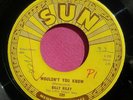 BILLY RILEY - Wouldn't You Know / Baby Please Don't Go - 45 rpm - SUN 289