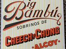 CHEECH & CHONG Big Bambu Alcoy  w/ Rolling Papers Ode SP77014 NM+ Vinyl - A GEM