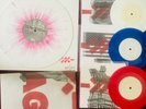 ANTI-FLAG 20/20 VISION NUMBERED WHITE W RED SPLATTER VINYL LP + (3) 7'' SINGLES