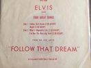 ELVIS PRESLEY Follow That Dream Coin Operator DJ Prevue EPA 4368 Extended Play