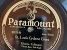 Paramount 12573  Elzadie Robinson w BLACK BOB  78 rpm Blues 1927 E+ RACE  sleeve