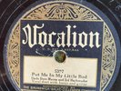 Vocalion 5397 Uncle Dave Macon PUT ME IN MY LITTLE BED  78 rpm Country 1929 V+