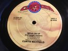 Curtis Mayfield - Move on up/Little Child Runnin' Wild - ‎Vinyl, 12''