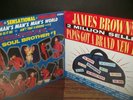Lot: 2 JAMES BROWN re-issue LPs - Papa's Got a brand New Bag + 1 SEALED vinyl