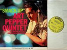ART PEPPER QUINTET: Smack Up LP (1962 UK Contemporary MONO Vinyl) LAC 12316