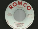 ROCKABILLY bw SURF INSTRO - STARFIRES -  EVERYWHERE I GO - HEAR-1963 TEXAS ROMCO