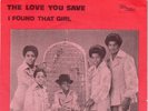 THE JACKSON FIVE 5 the love you save RARE 7