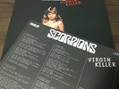 SCORPIONS / VIRGIN KILLER JAPAN ISSUE LP W/INSERT