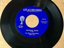 Vic Donna & Parakeets 45 Teenage Rose / Silly & Sappy ATLAS ORIGINAL PRESS VG+++