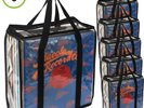 Evelots LP Vinyl Record Case-Storage-Carry 216 Album Total-No Dust/Scratch-Set/6